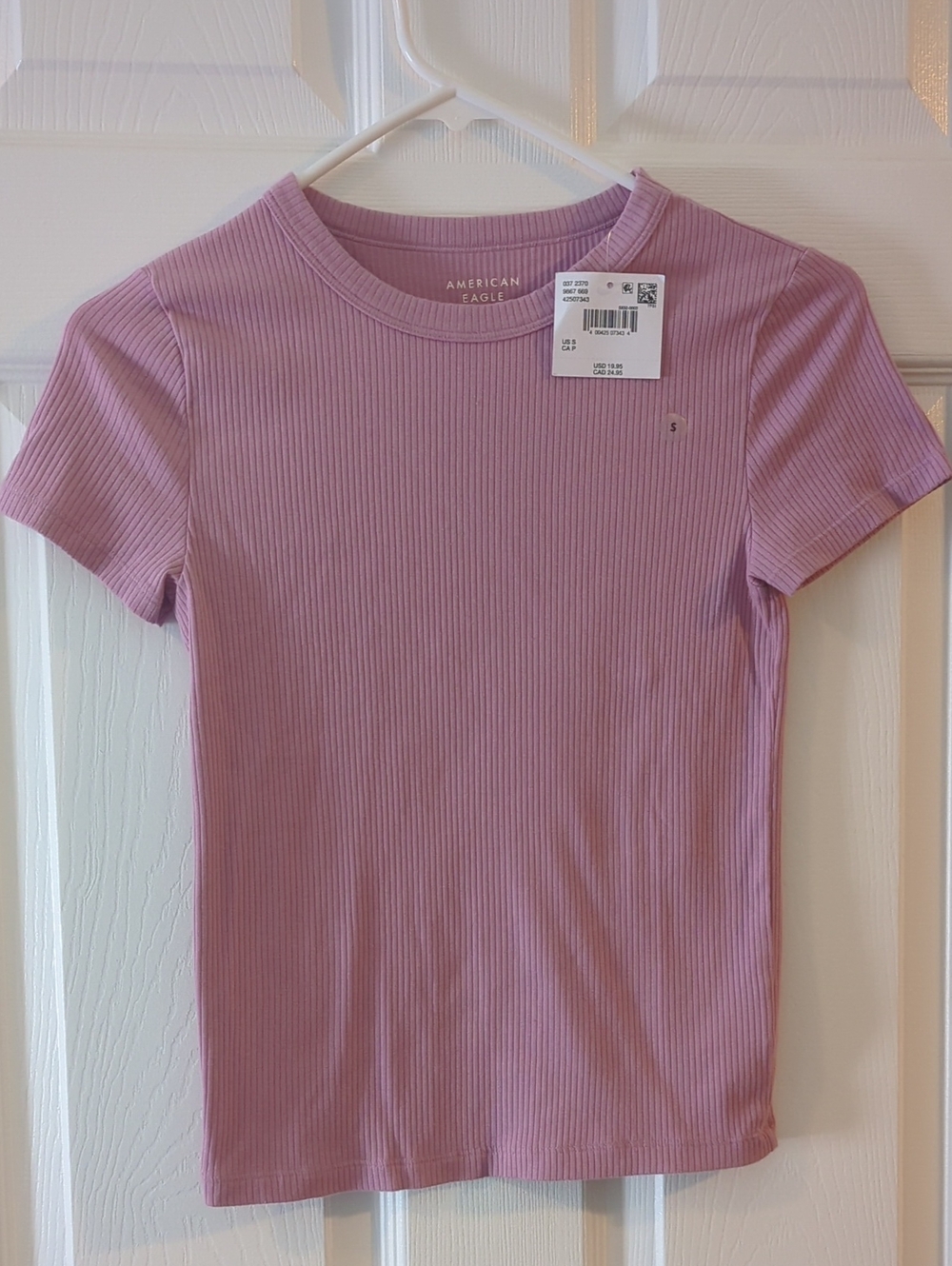 American Eagle Ribbed Tee
